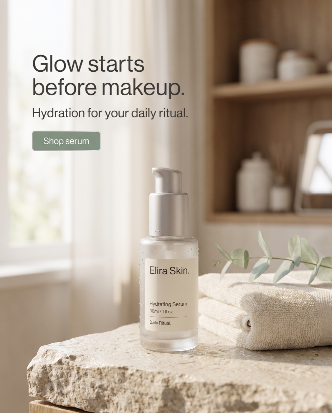 Serum product ad